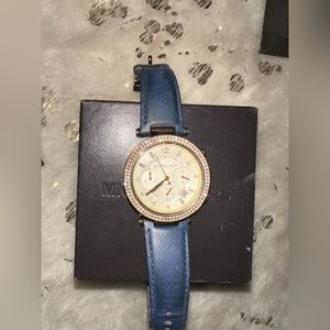 Michael Kors leather watch